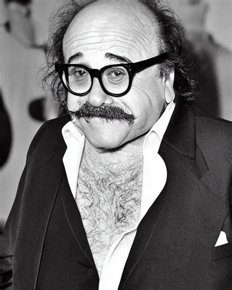 danny devito mustache.